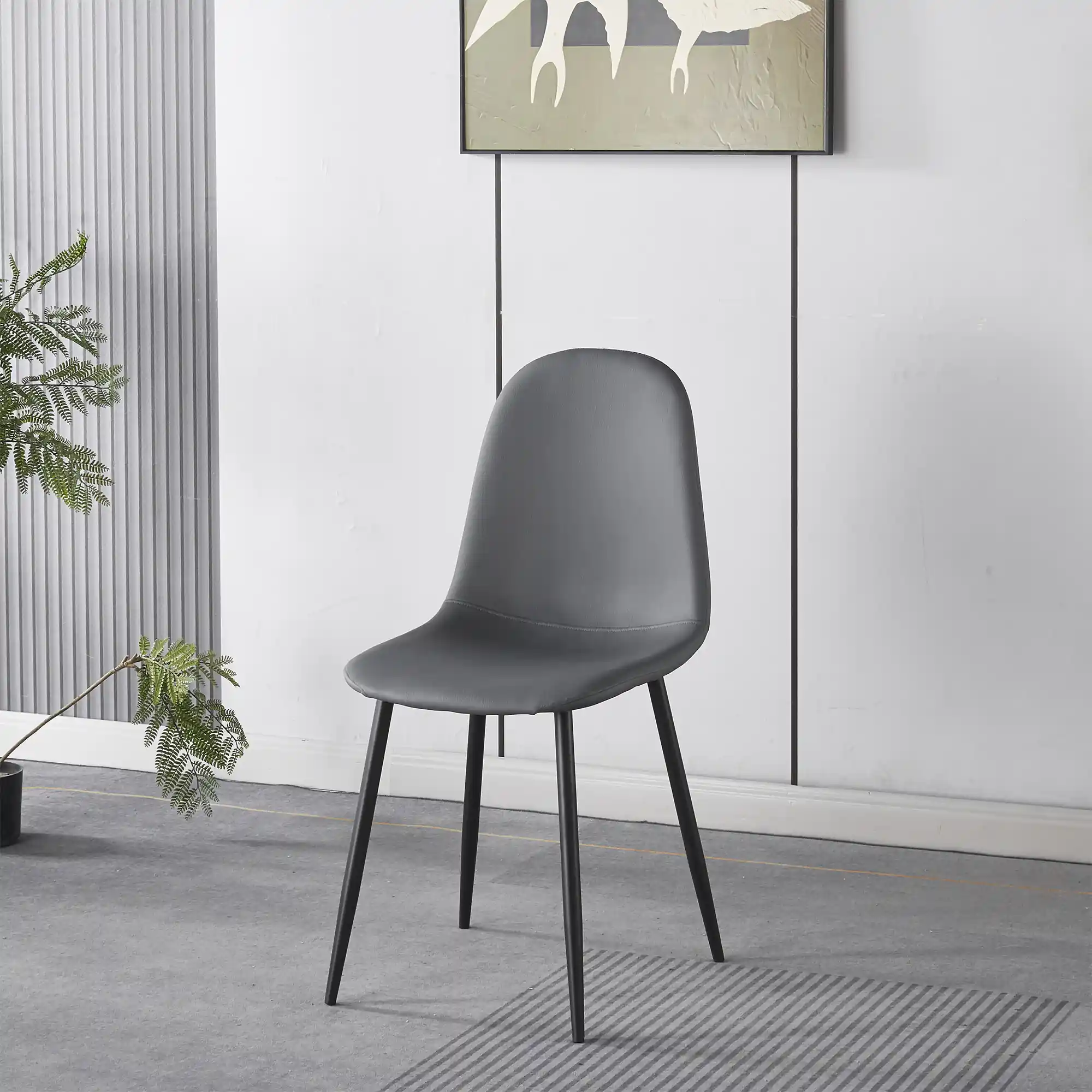 Silla Profesional Tapizada Polipiel Simp Lisa - Imagen 15