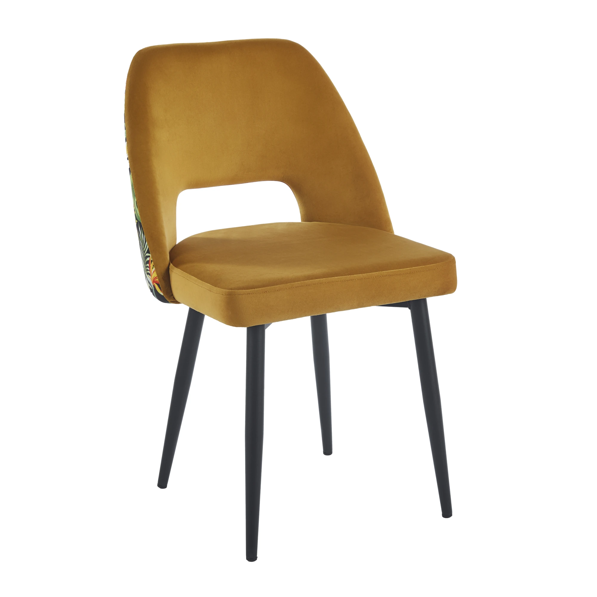 Silla Profesional de Terciopelo Frodita Floral