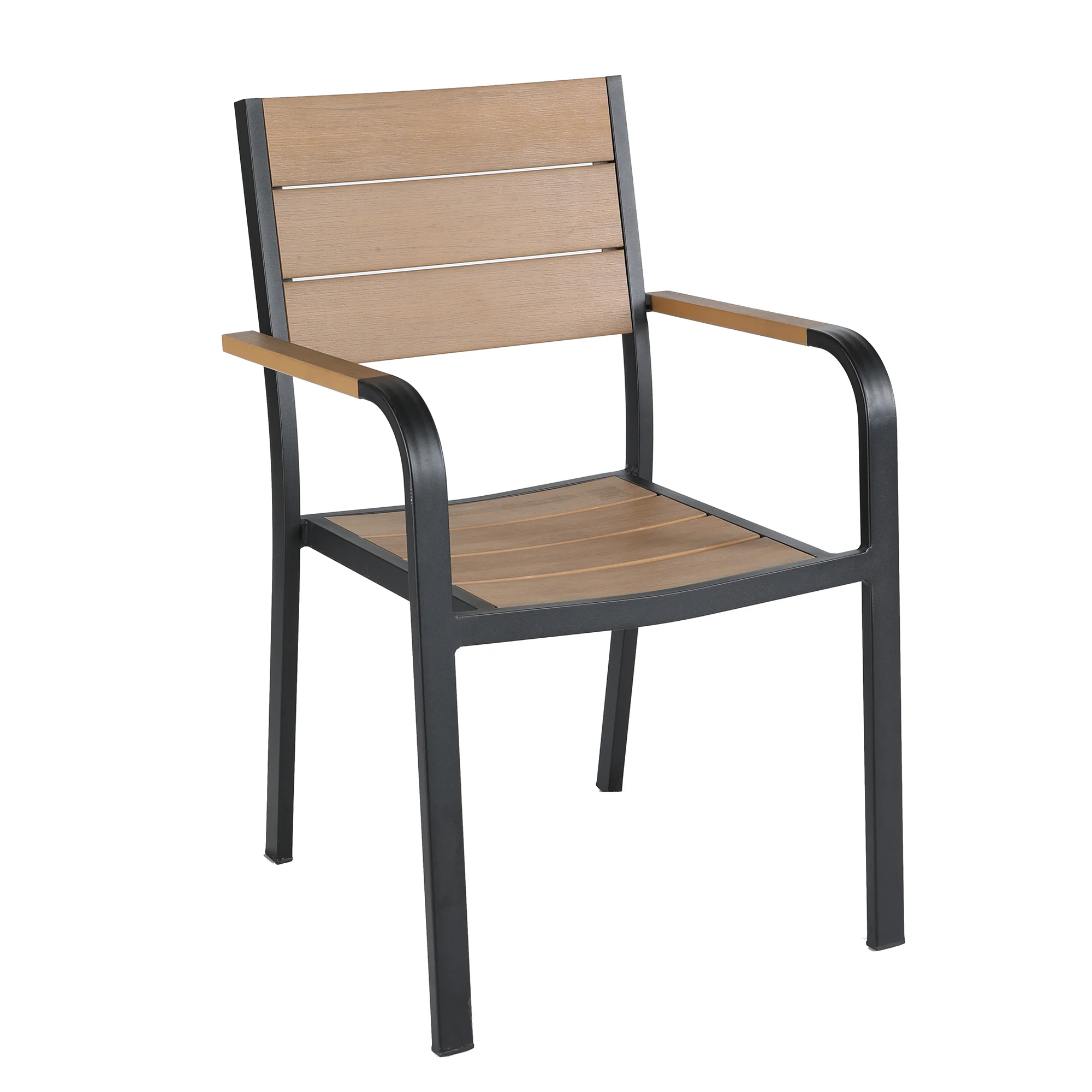 Silla Profesional de Exterior Profesional Kuchi Aluminio y Madera