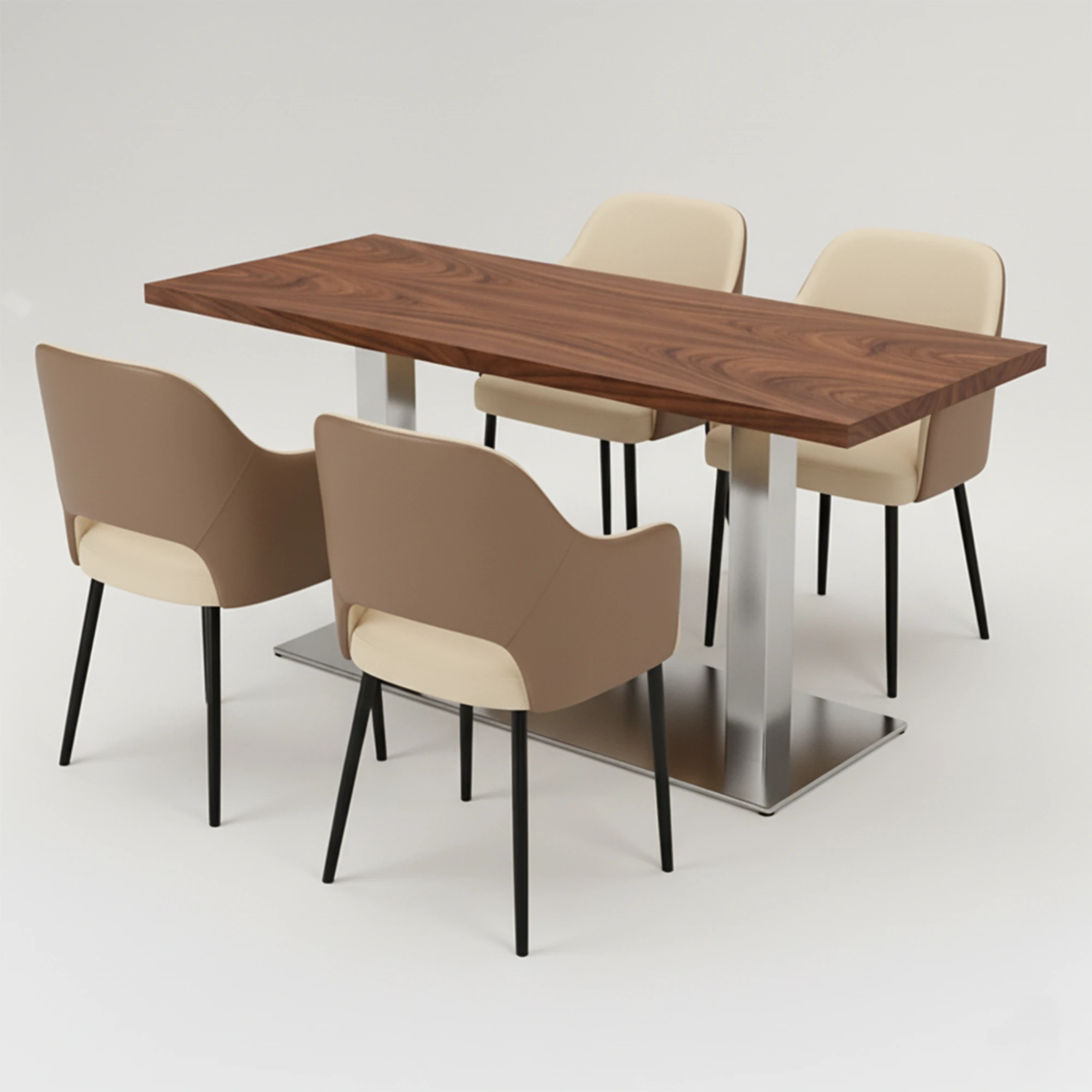 Mesa Contract para Hostelería de Restaurante Rectangular Daman - Imagen 2