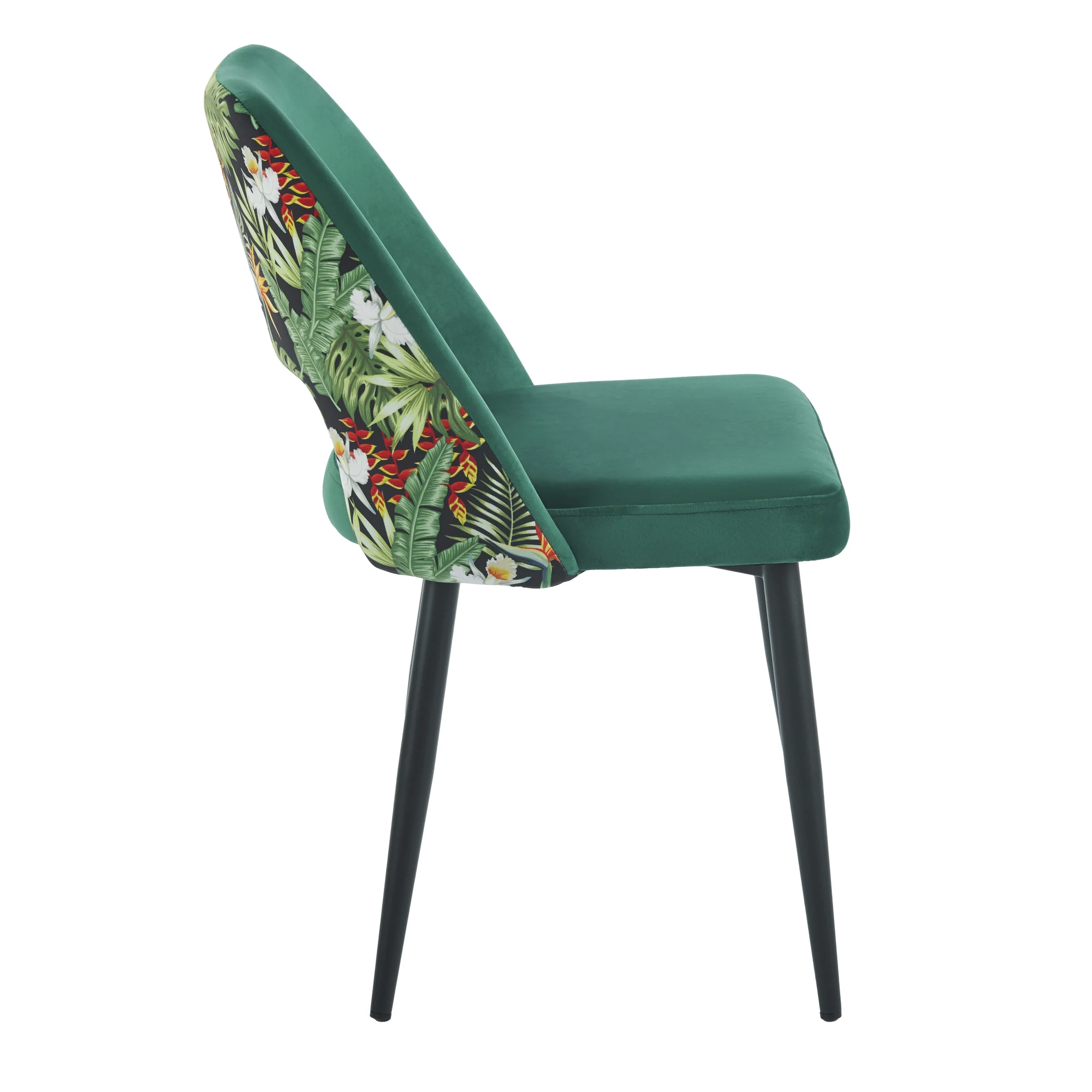 Silla Profesional de Terciopelo Frodita Floral - Imagen 5