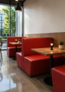 banquette rembourrée CHR