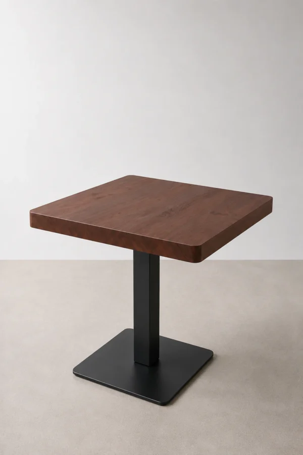 table de bar plateau en bois