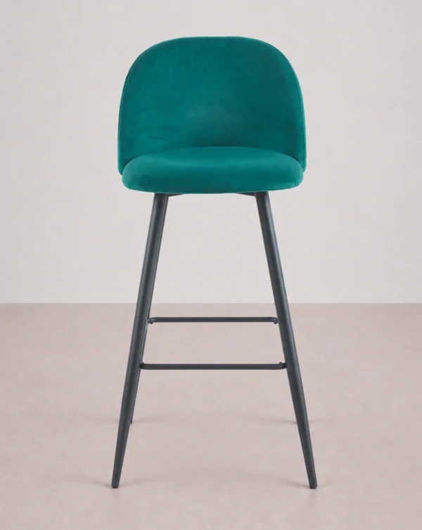 Tabouret à pieds métalliques