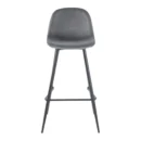 Tabouret Haut Rembourré Verona Floral avec Dossier