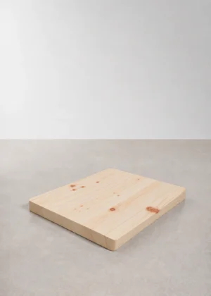 tablero de mesa de abeto natural