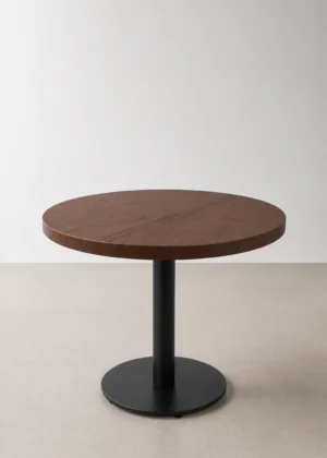 Tablero Redondo Madera Maciza Abeto para Mesa Modelo Iniesta