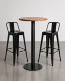 taburetes con mesa alta