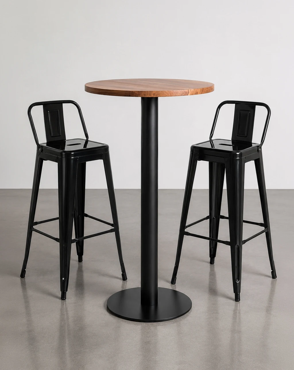 taburetes con mesa alta