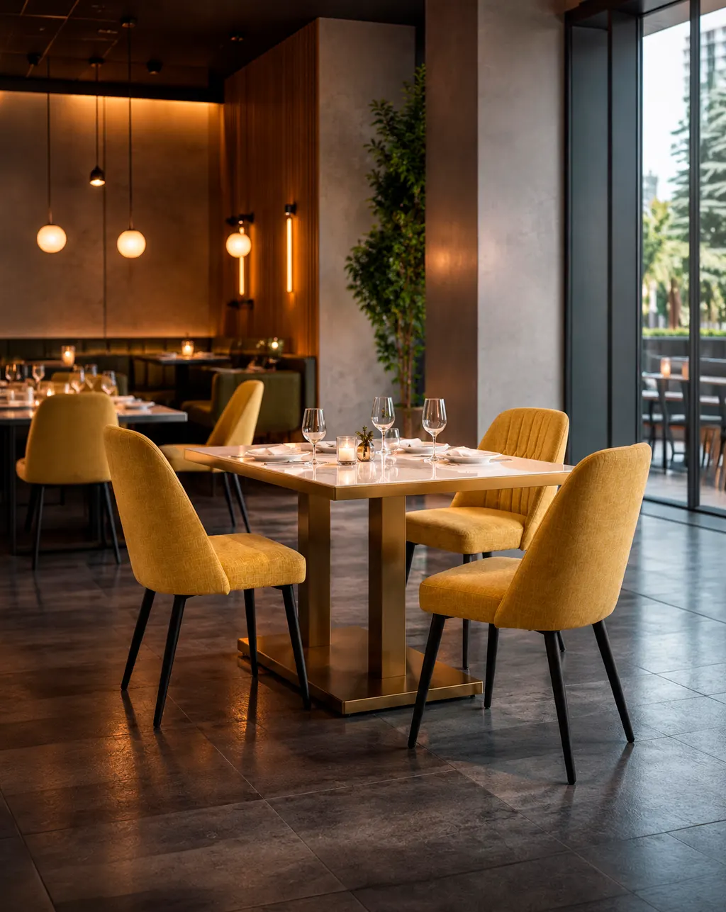 sillas con mesa comedor
