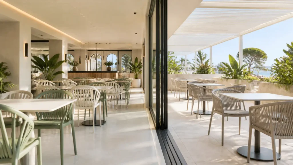muebles de interior y terraza para hostelería