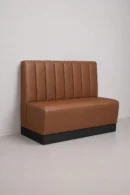 sofas para restaurantes marron dakota