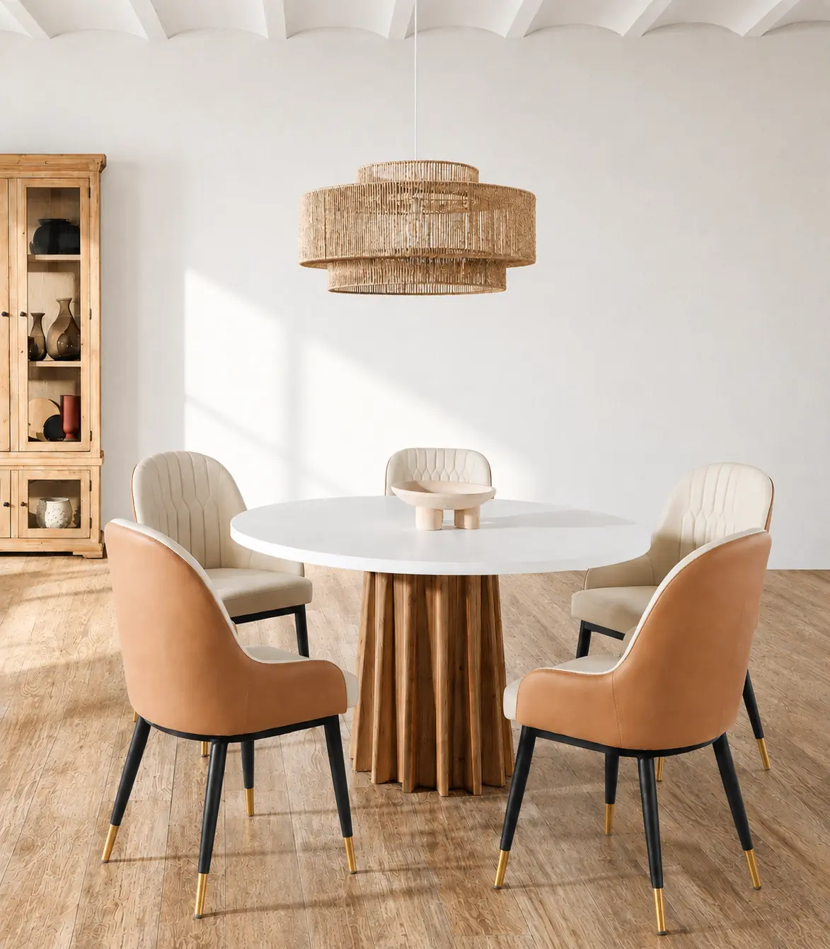 sillas tapizadas para comedor