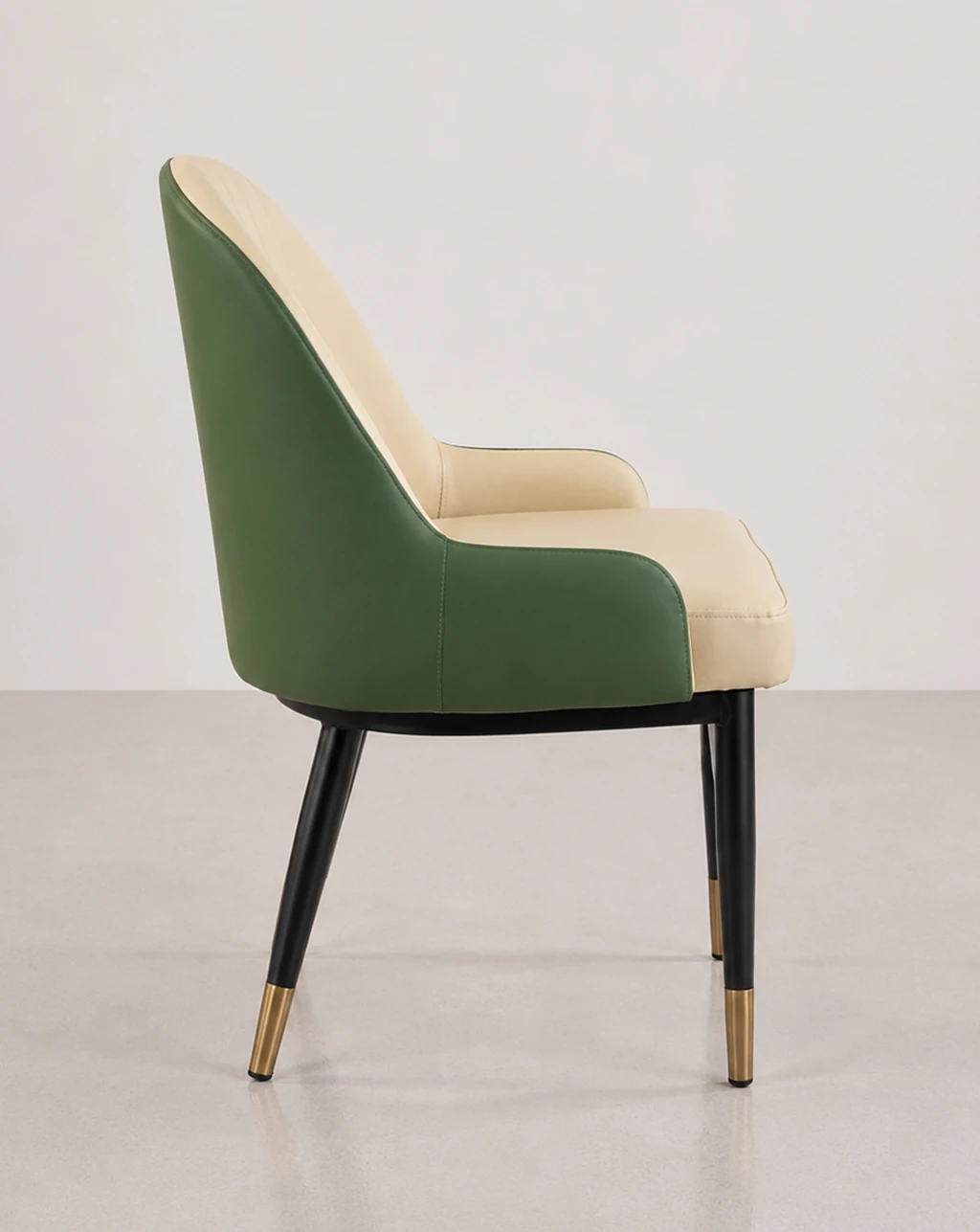 silla acolchada moderna