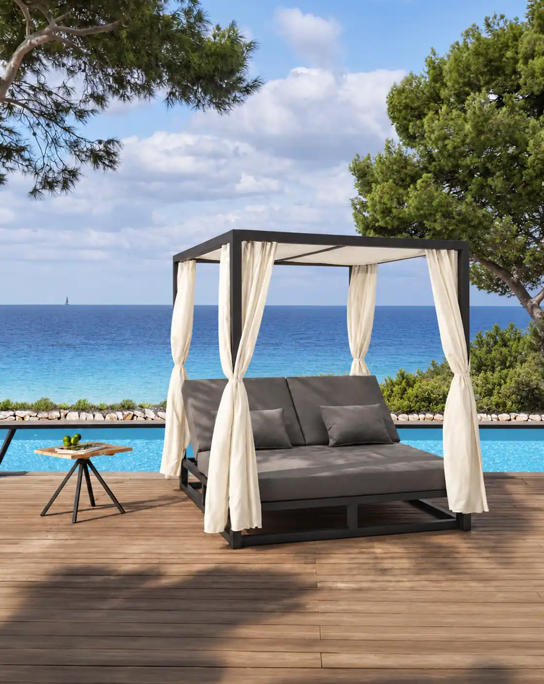 cama balinesa jardin