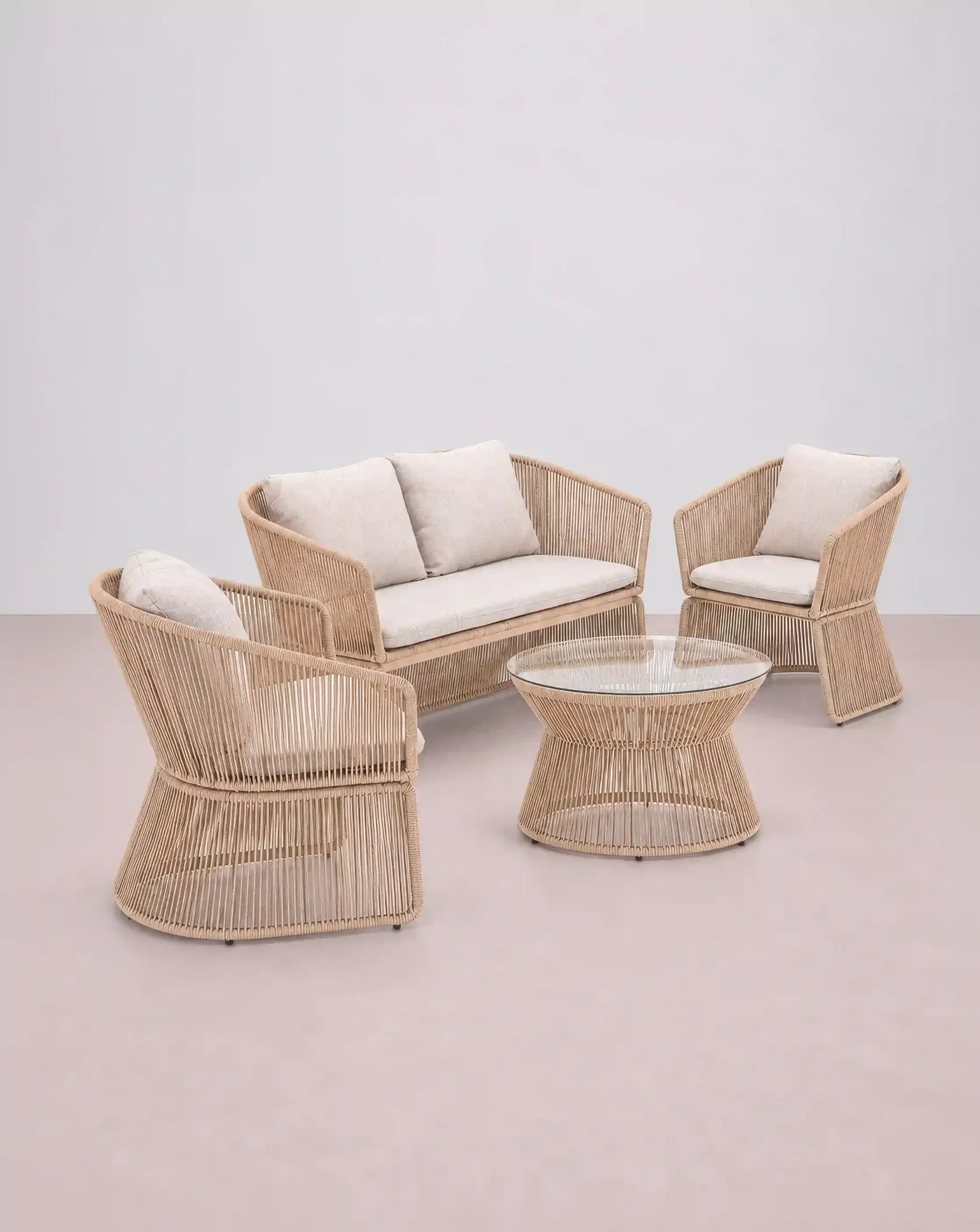 conjunto jardin ratan