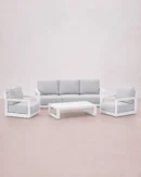 Conjunto de Jardín Sofá, Sillones y Mesa Elena Plus