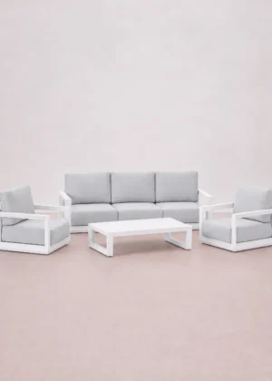 Conjunto de Jardín Sofá, Sillones y Mesa Elena Plus