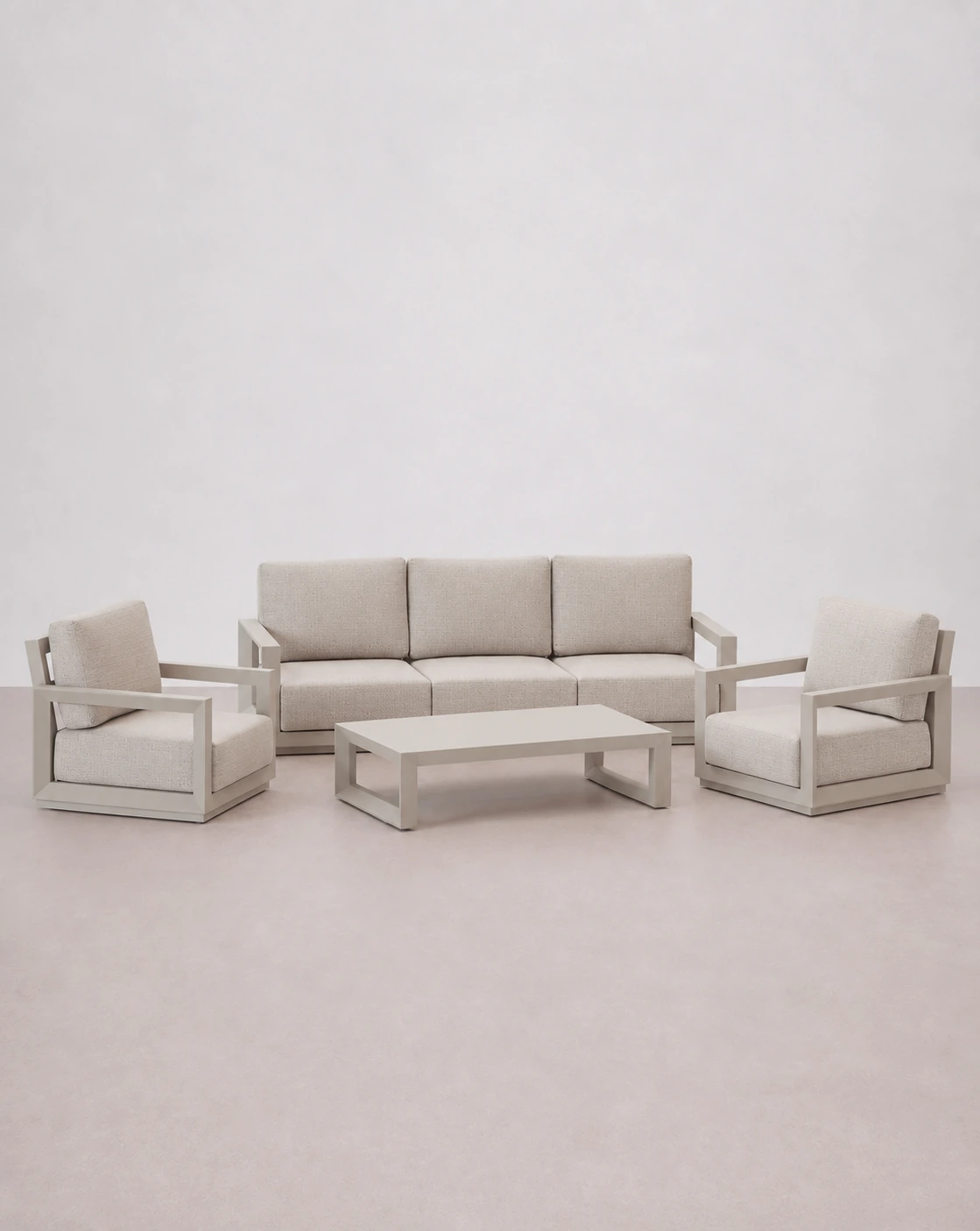 set sofa jardin