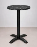 table haute à pied central CHR