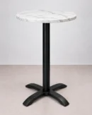 table haute de bar en terrasse