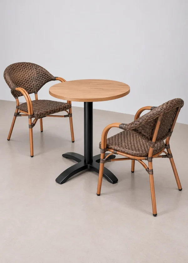 table et chaises de jardin CHR
