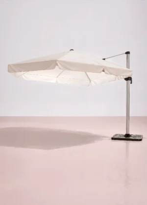 Parasol Suspendido de Terraza Meca Natural 3×3