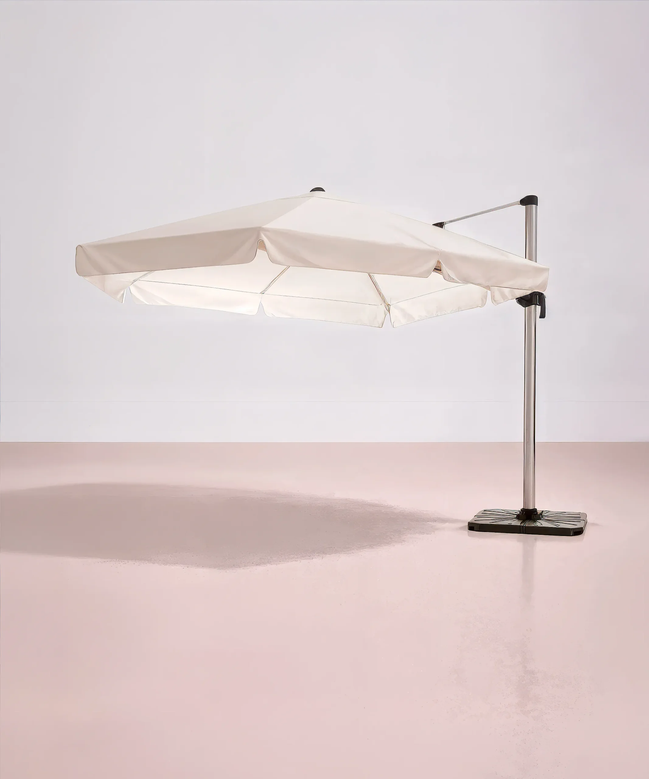 Parasol Suspendido de Terraza Meca Natural 3×3