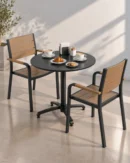 chaises et table rabattable d'extérieur pour bar