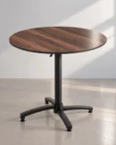 table ronde rabattable de jardin