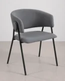 silla comedor piel