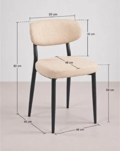 Silla cómoda para comedor