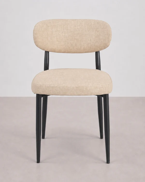 Chaise de salle à manger en tissu