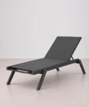 tumbona plegable antracita