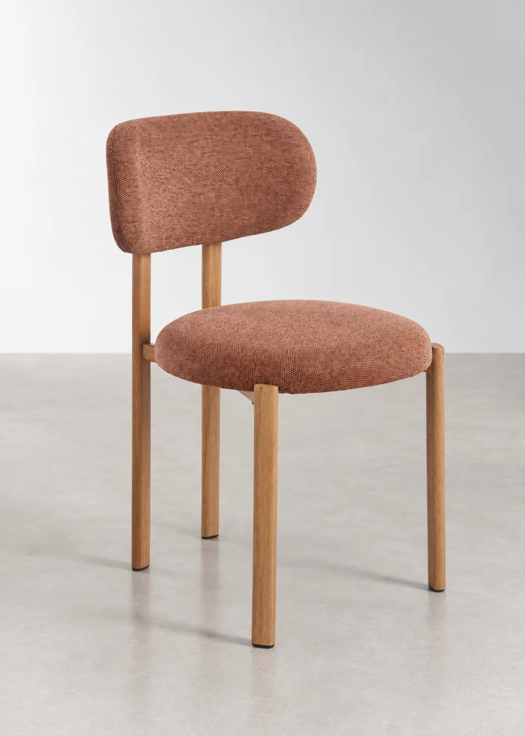 silla moderna tapizada para comedor