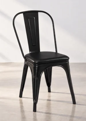 silla industrial tapizada