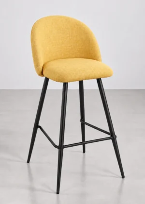 taburete tapizado